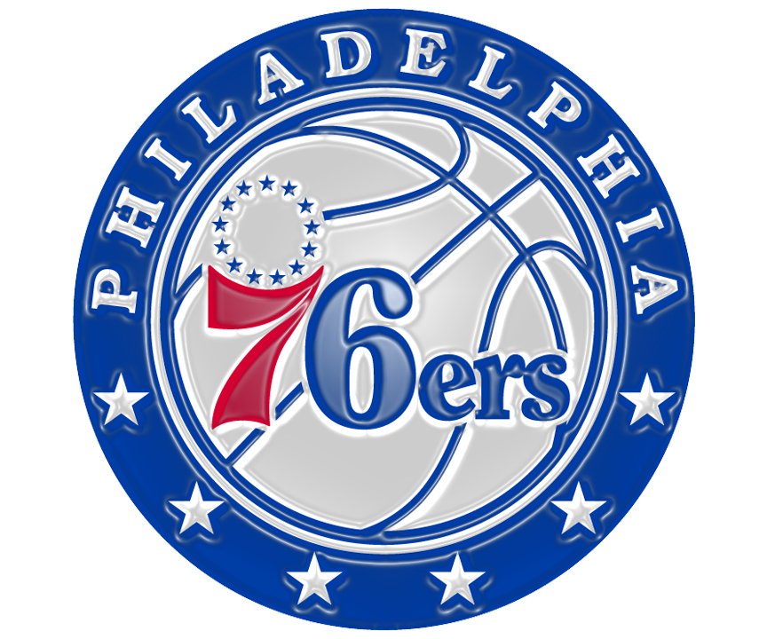 Philadelphia 47ers Plastic Effect Logo iron on paper